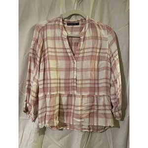 Abercrombie & Fitch Plaid Top 💕